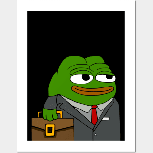 Pepe Distinguished Businessman Posters and Art